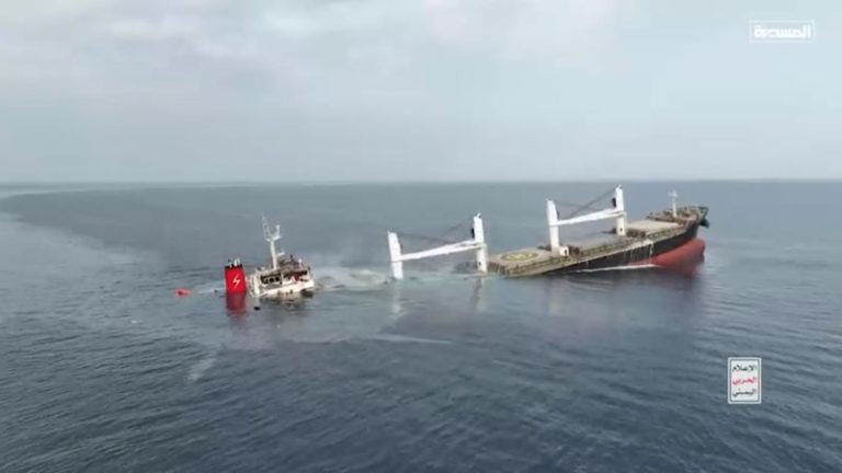 At least four killed and many ‘kidnapped’ in second Houthi attack in a week on Red Sea cargo ship